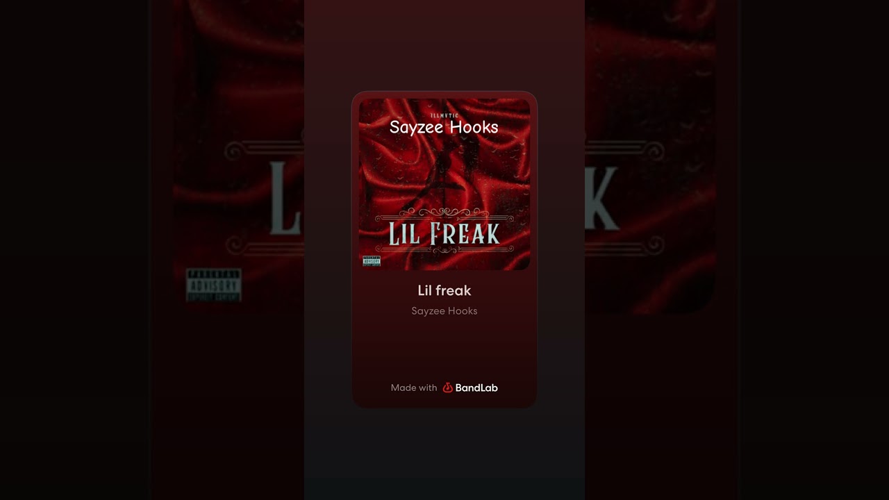 Sayzee Hooks lil freak 