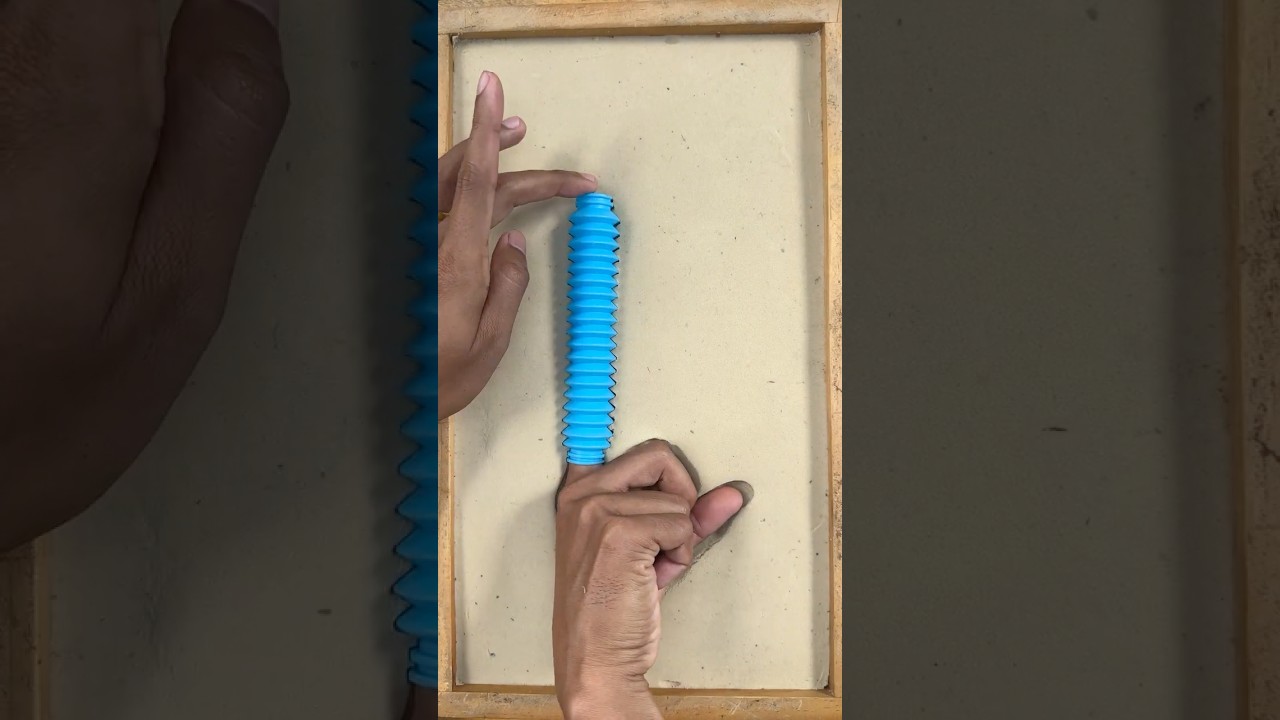 Making an 'OK' Hand Candle 👌 | Oddly Satisfying DIY #shorts #art #creative #diy