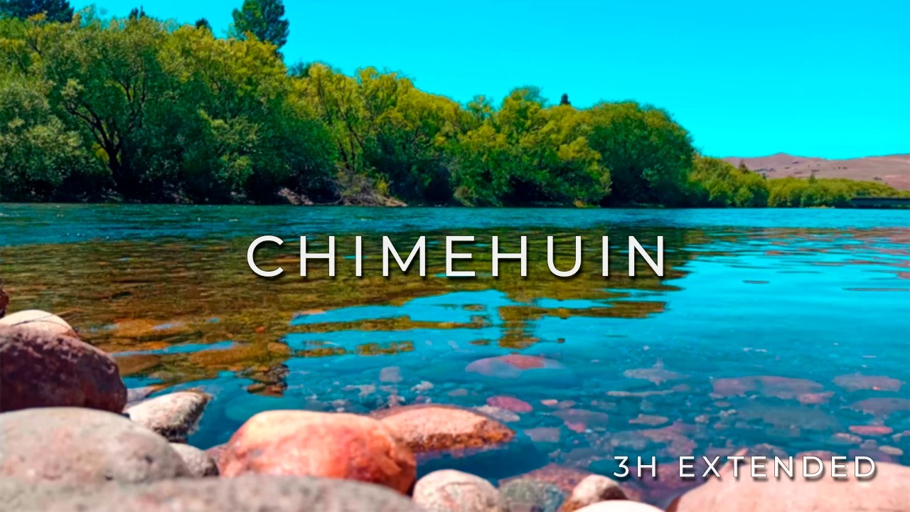 🌊 Chimehuin River Patagonia 3 Hours - Crystal Water Sounds for Sleep