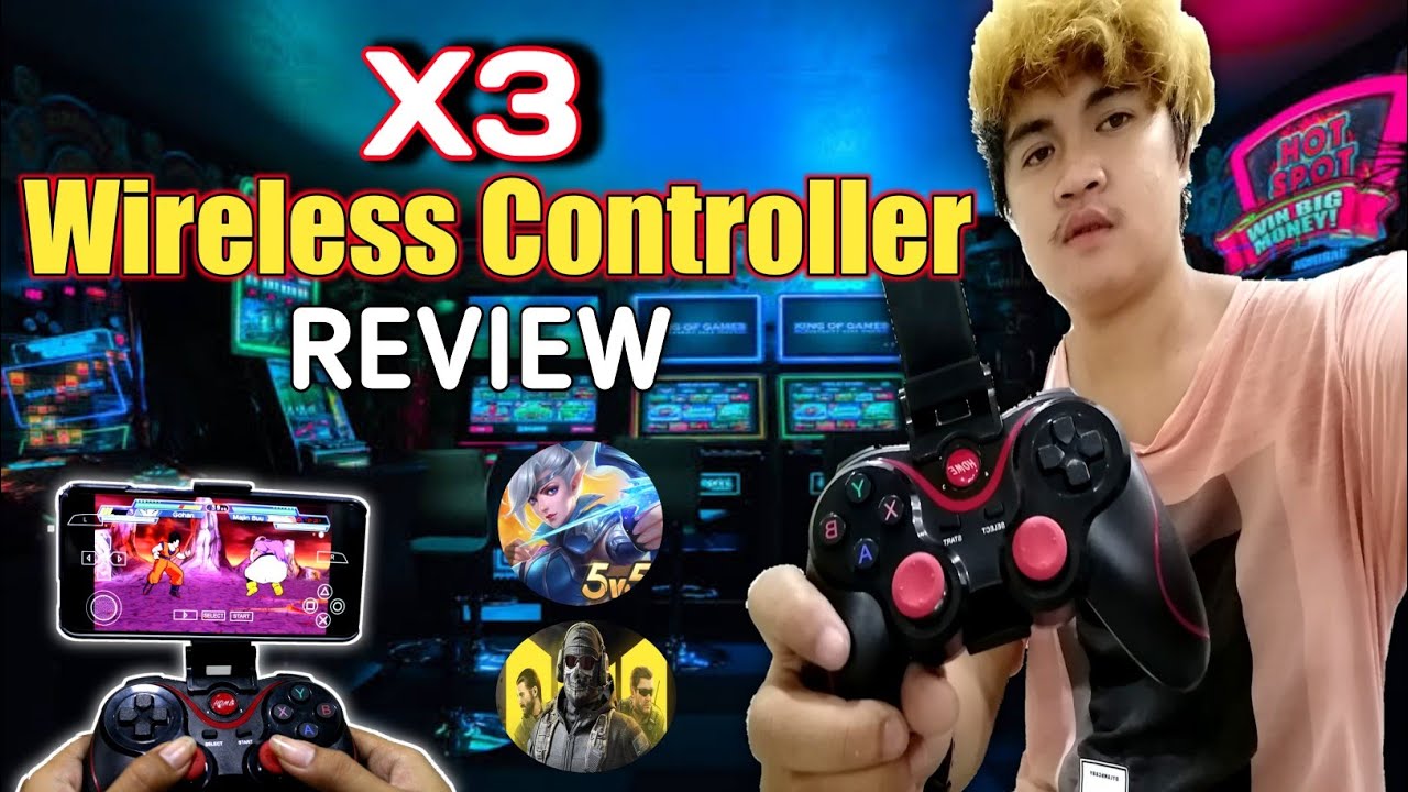 X3 Wireless Gamepad Controller For Android / Ios /Pc