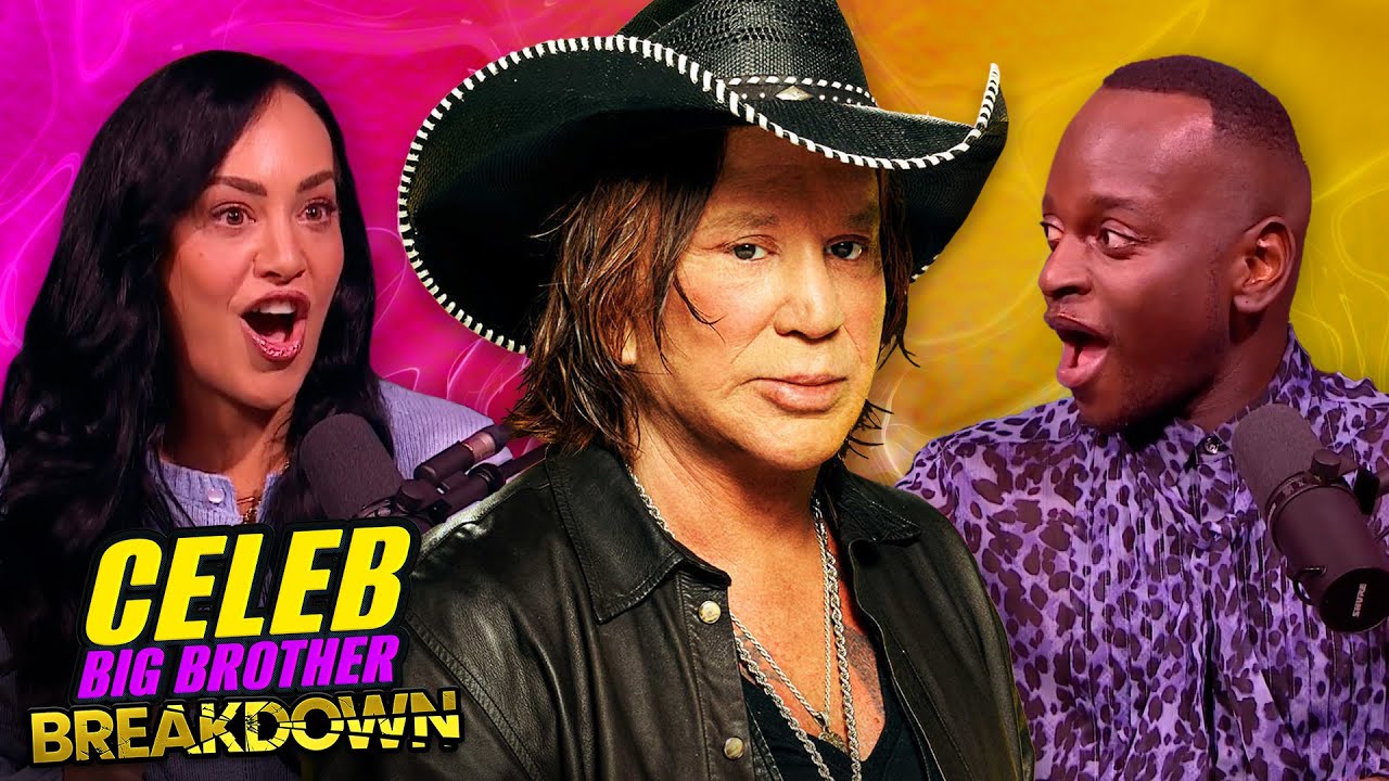 Mickey Rourke 'might get cancelled' as he's the talk of CBB launch night