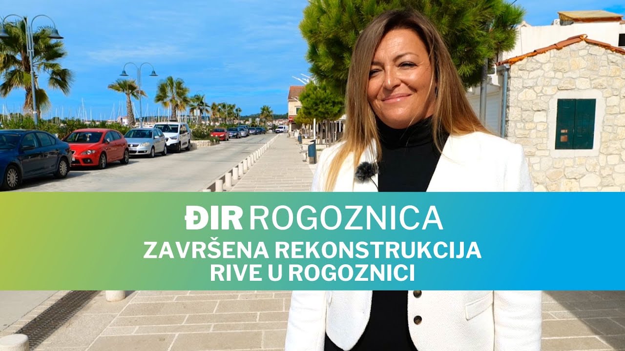 Đir Rogoznica - Završena rekonstrukcija rive u Rogoznici