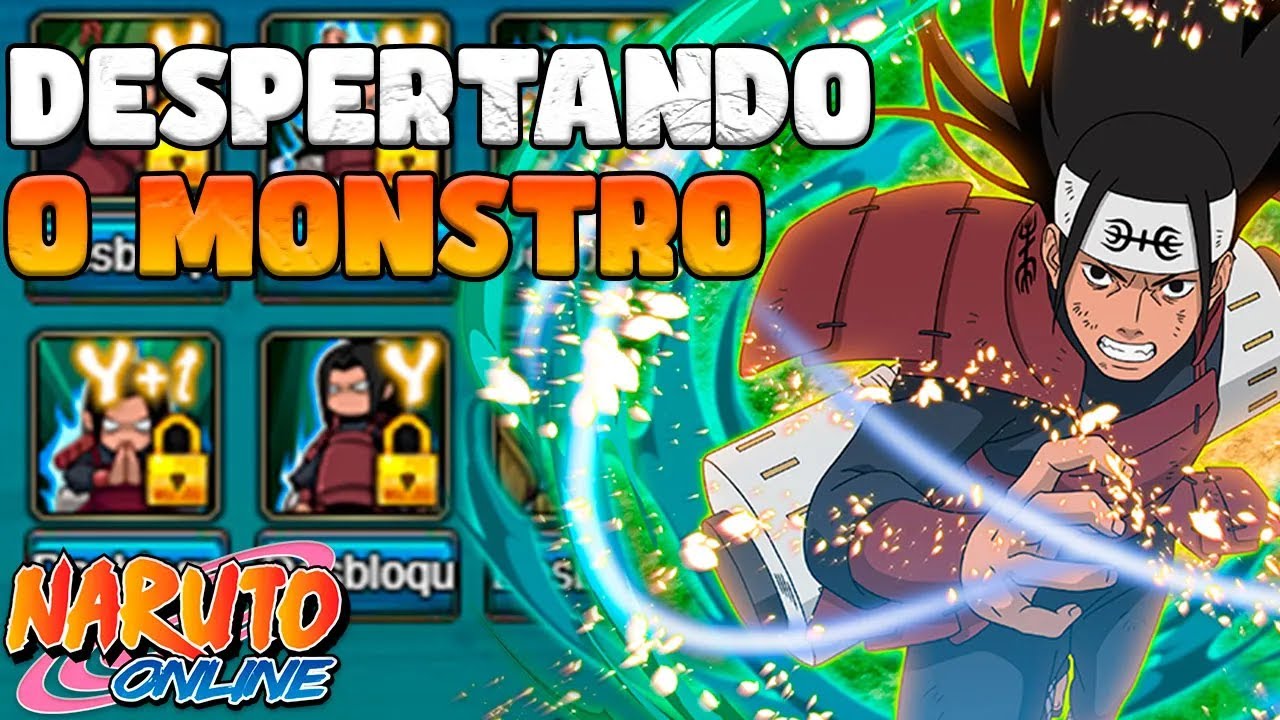 DESPERTANDO O HASHIRAMA VALE DO FIM - NARUTO ONLINE