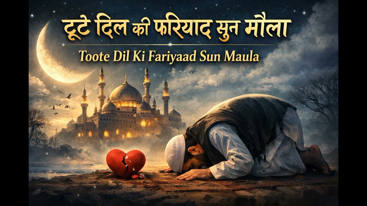 टूटे दिल की फरियाद सुन मौला | Heart Touching Islamic Kalam | Emotional Dua Poetry 2026