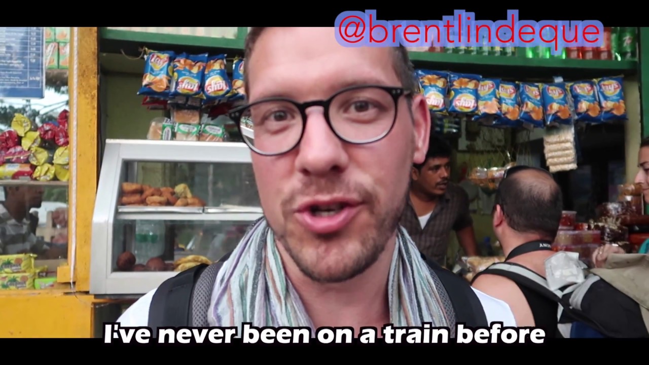 FIRST TIME ON AN INDIAN TRAIN - Reaction from Foreigners