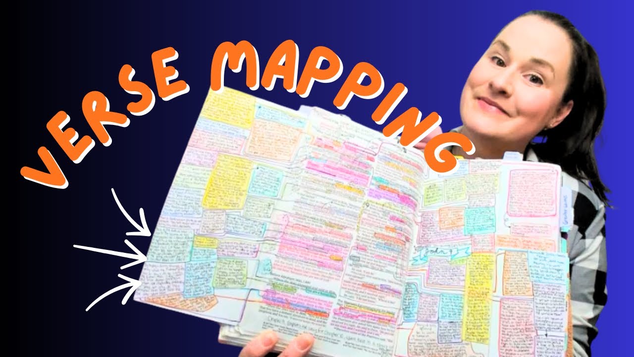 How to Study the Bible in Depth Using Verse Mapping
