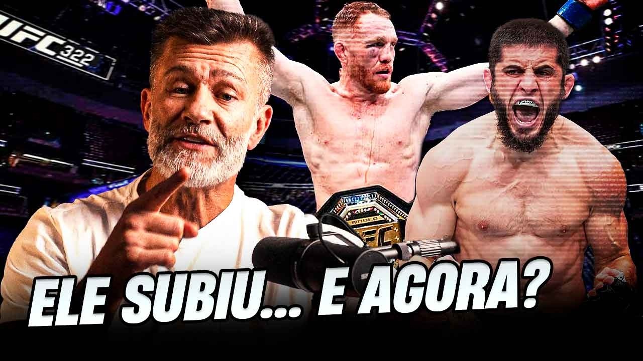 MAKHACHEV Vai Aguentar no Meio-M&eacute;dio? - Rangel Farias Analisa UFC 322