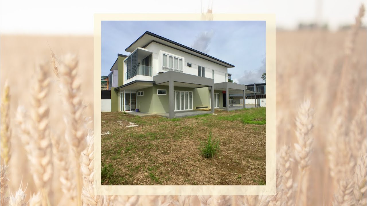 Gated-guarded 2-storey Semi-DTabuan Tranquility, Kuching