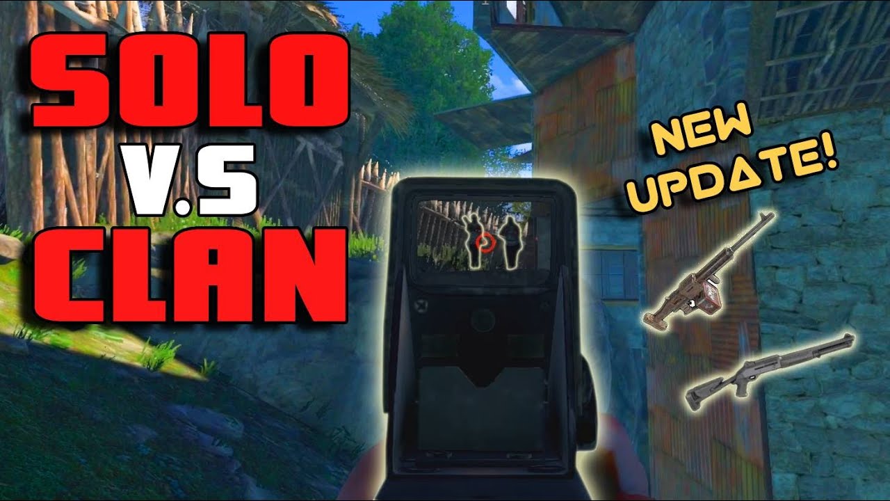 How A SOLO Survives The NEW UPDATE - Rust Console Film