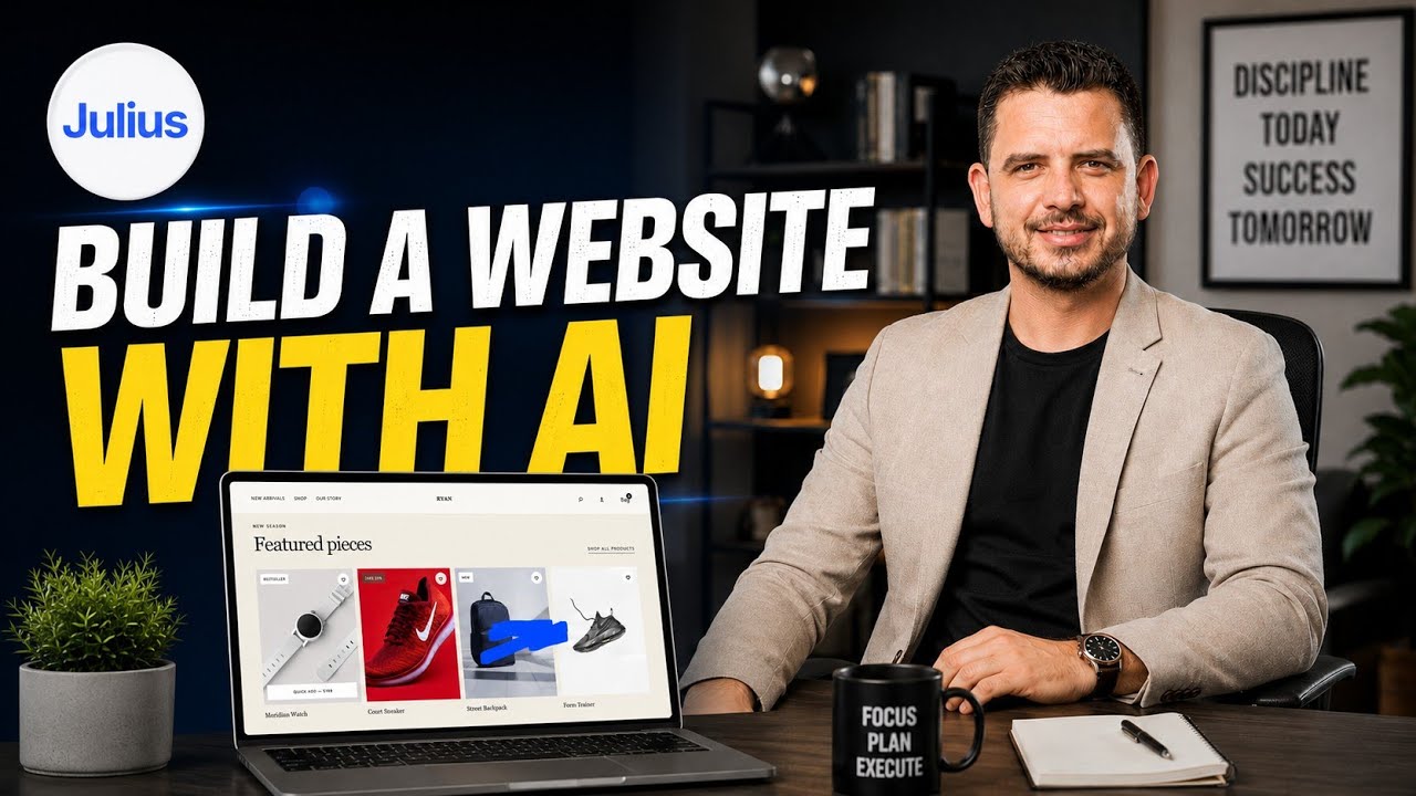 How to Build and Design a Website With Julius AI in 2026 