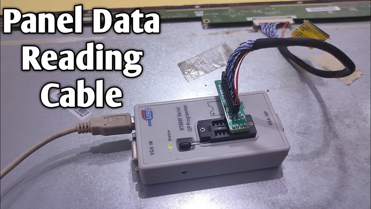 LCD LED Panel Data reading cable Review