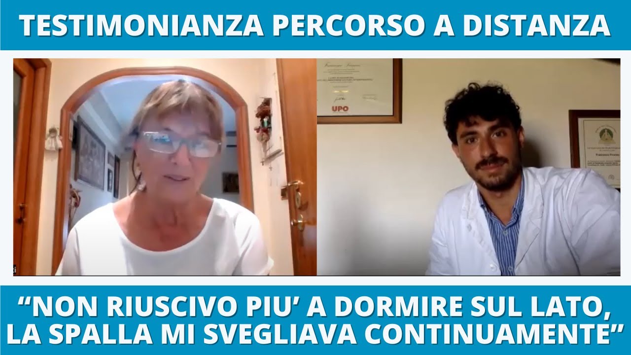 FORTE dolore alla spalla che SVEGLIAVA in continuazione la notte | Testimonianza.