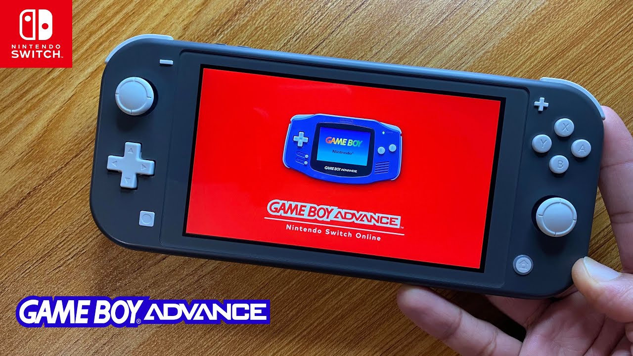Game Boy Advance Games on Nintendo Switch Lite Gameplay