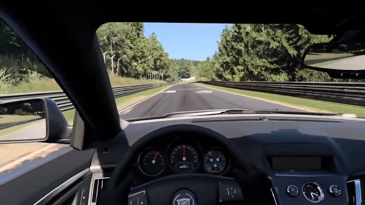 2014 Cadillac CTS-V Sport Wagon at Nordschleife Public Session @autosim7 