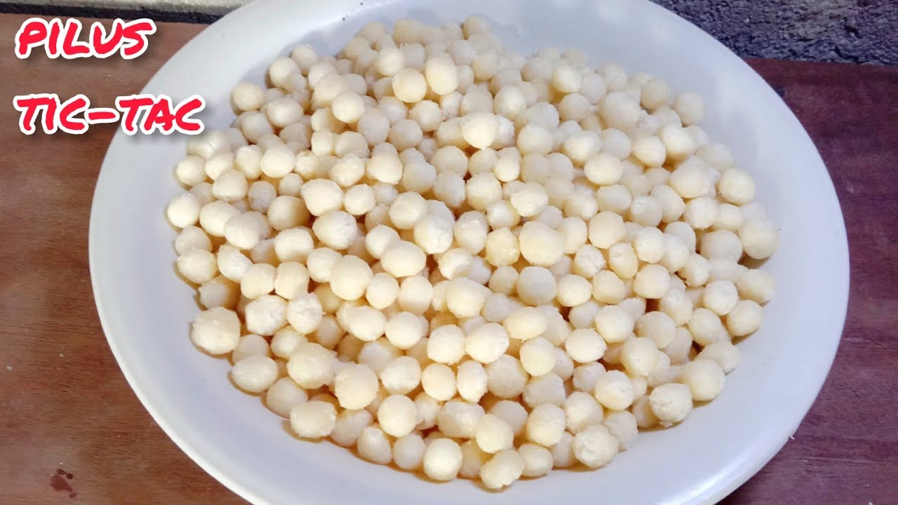 CARA MEMBUAT PILUS TIC TAC SNACK RINGAN YANG ENAK