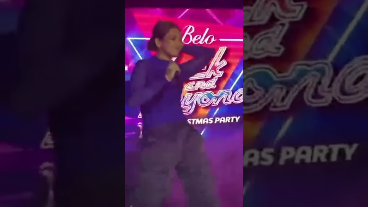 Sarah Geronimo performed Dati-Dati at Belo's Christmas Party 2022 #AshMattTV