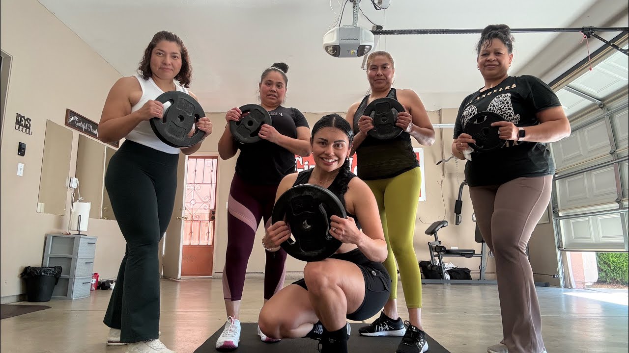 ✅En vivo-  Cuerpo Completo- Disco o Mancuernas- Tabata- Martes💪
