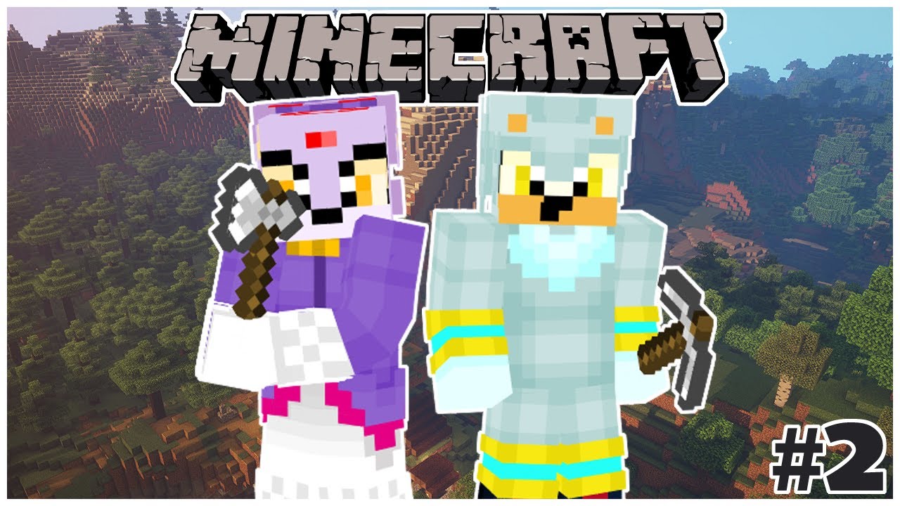 Silver & Blaze Play Minecraft - Part 2 - BUILDING OUR HOME!
