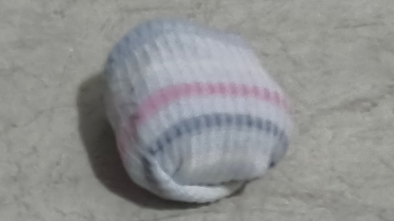 . HOW to fold socks