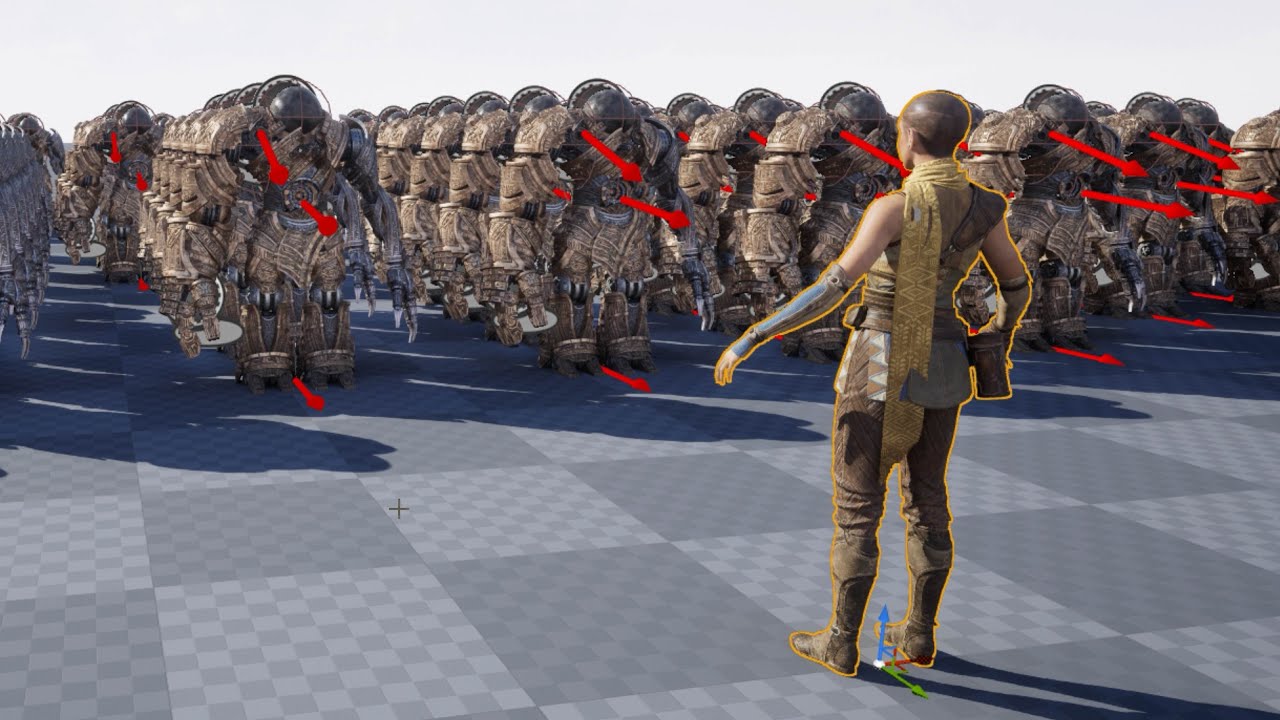 Как создать скелетную сетку в Unreal Engine 5