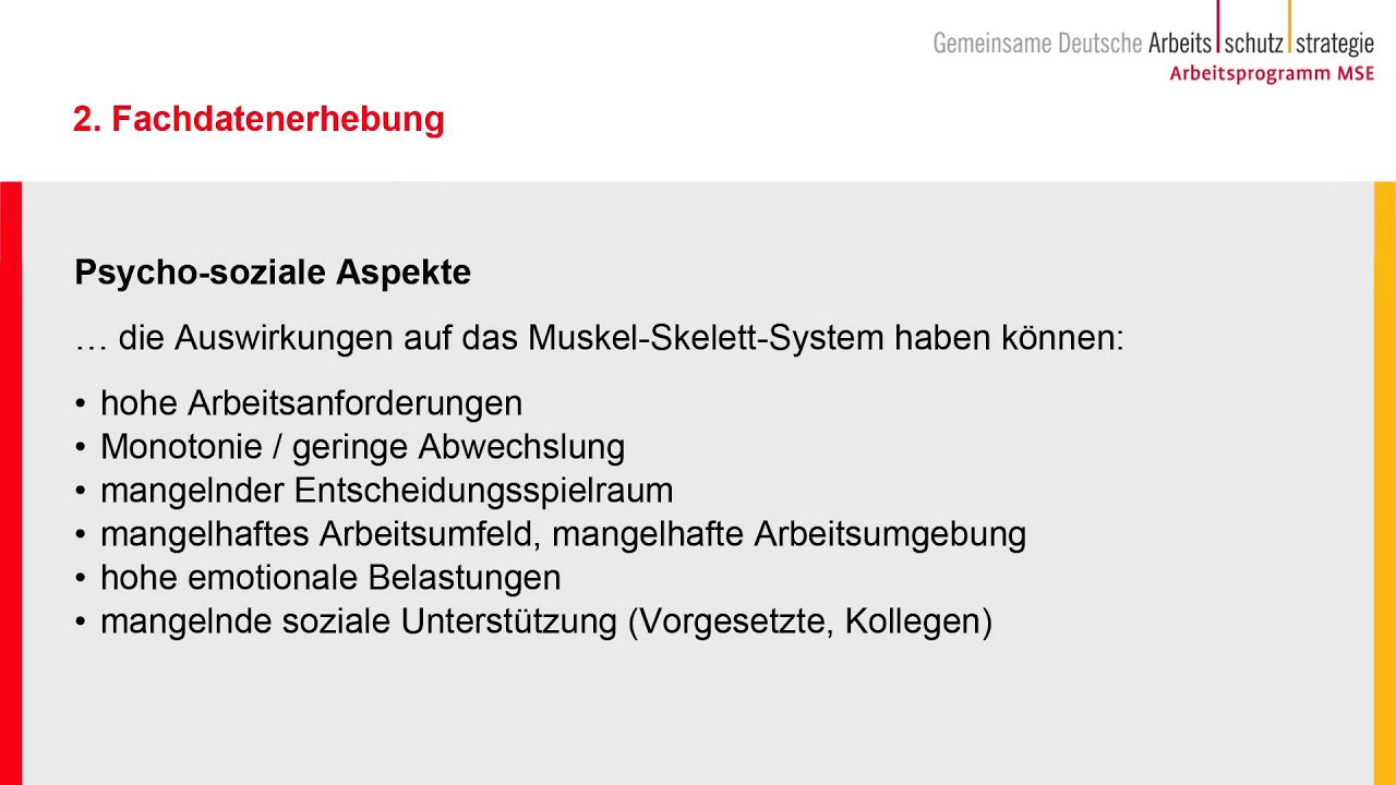 Gefährdungsbeurteilung