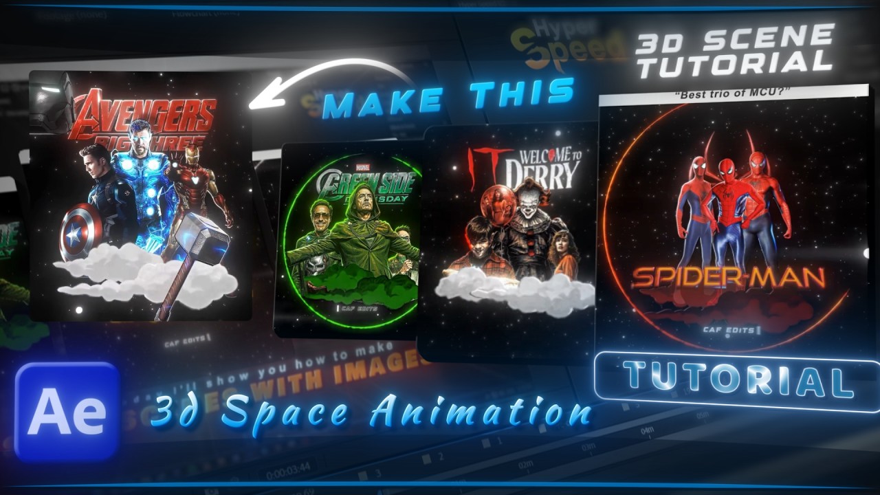 CC Ball Action 3d Scene Tutorial - After Effects