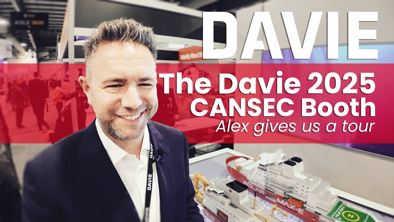 CANSEC 2025 -The Davie booth - Alex Vicefield gives us a tour