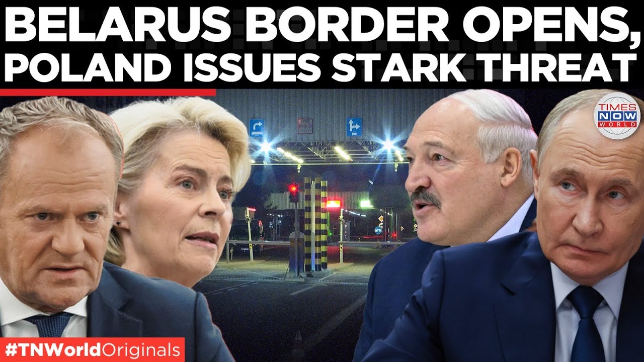 Poland Reopens Belarus Border After Two-week Standoff, Trucks Stranded For Days | Times Now World