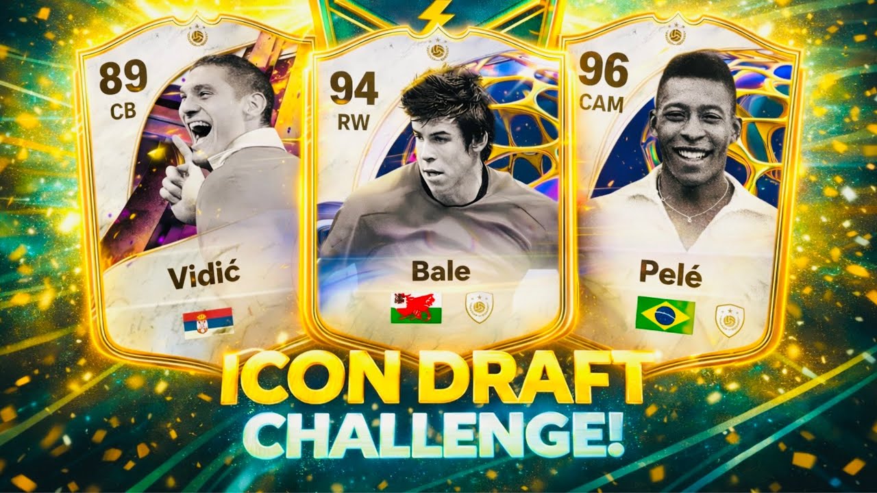 How Many Icons Can You Get in ONE FC 26 Draft?! 😳
