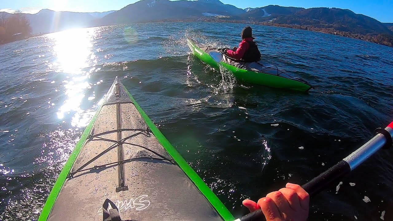 Kajaktour auf dem Tegernsee im Gumotex Swing 1