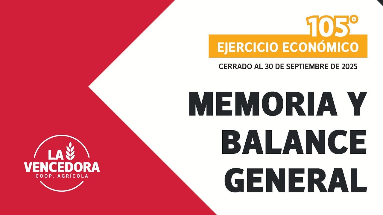 Memoria y Balance - 105° Ejercicio - Año 2025