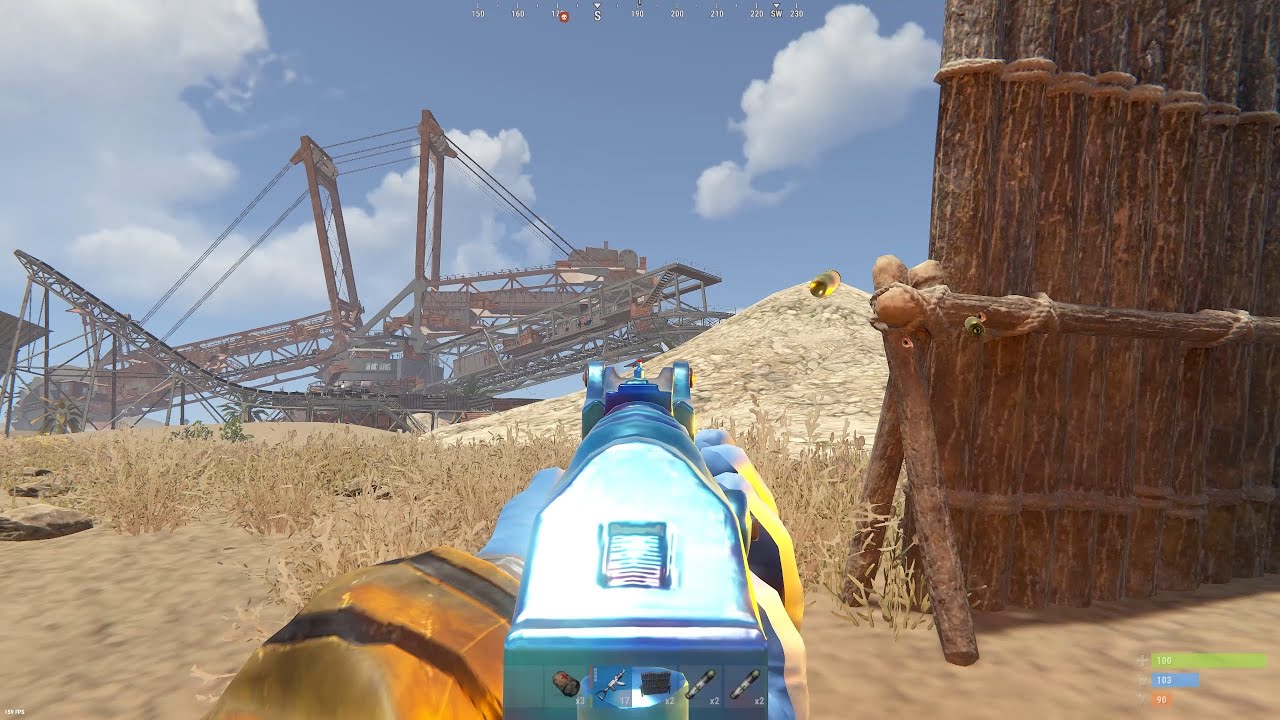 Rust SOLO 7696 часов против сервера SEA...