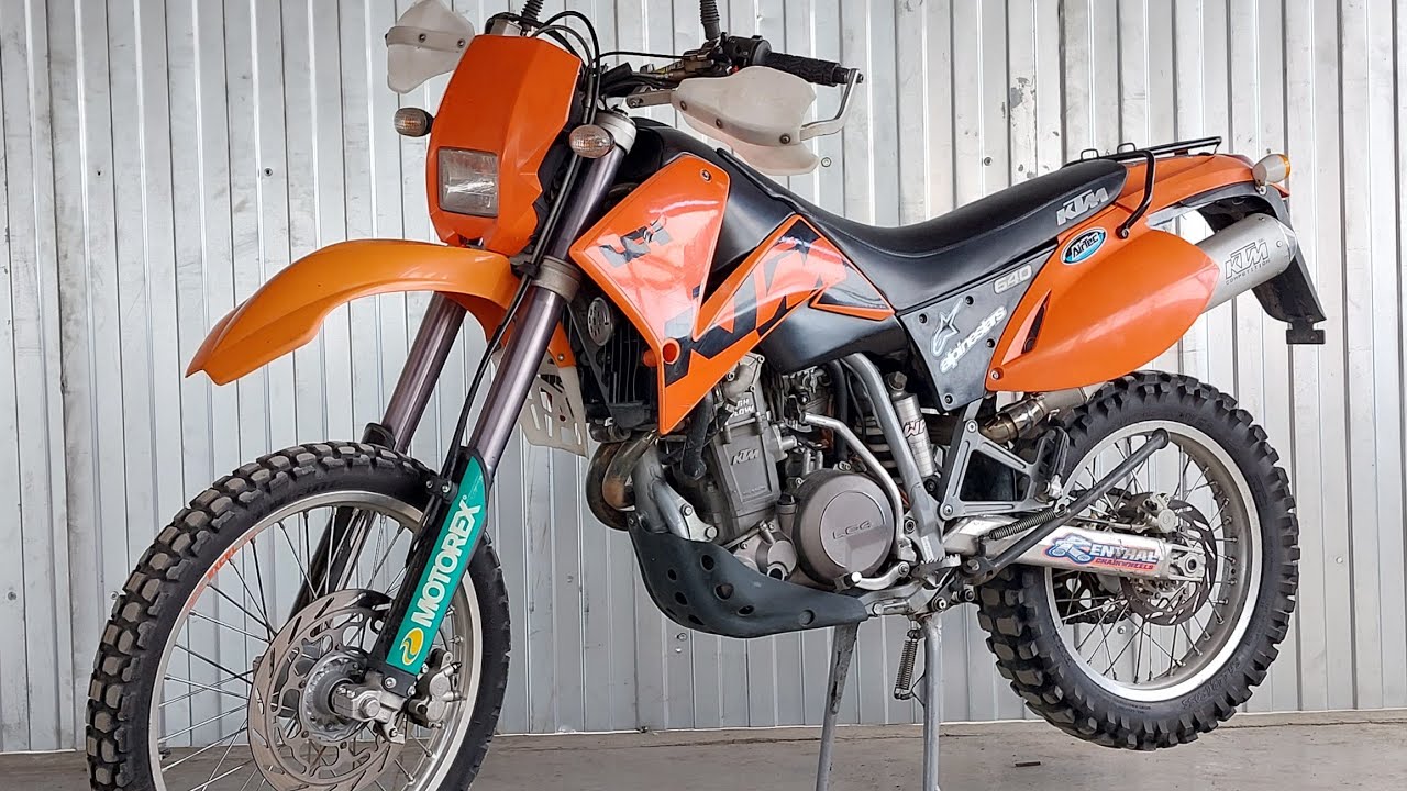 KTM 640 L4 Enduro из Японии - бескомпромиссный уничтожитель бездорожья!