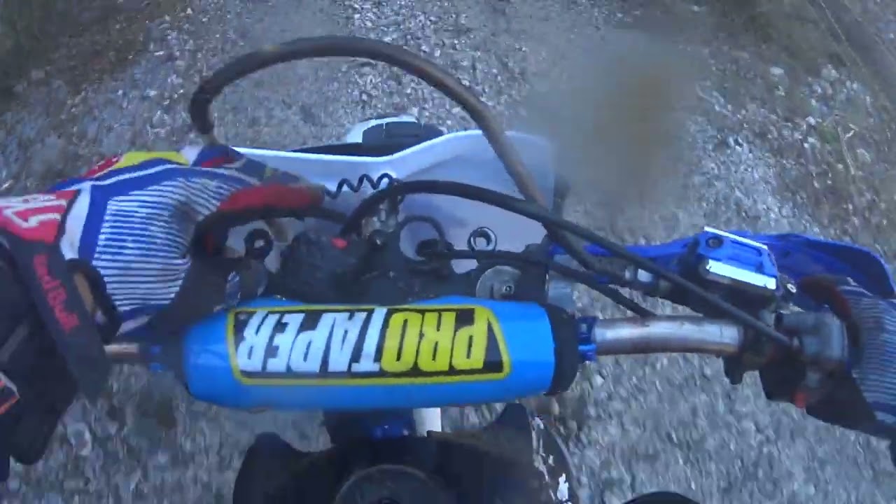 Enduro voznja cirinom prugom yamaha ttr600-KTM620