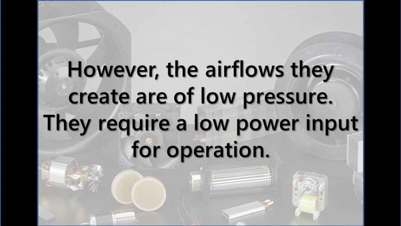 Axial & Centrifugal Fan Comparison