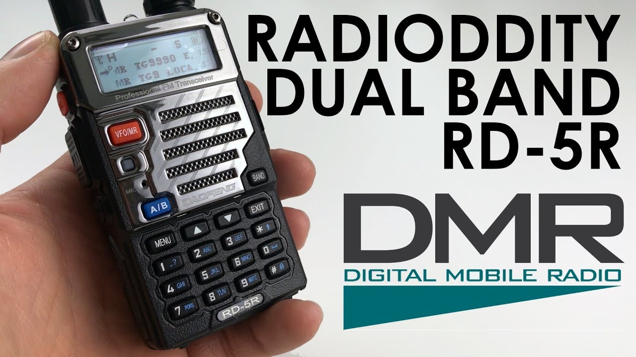 Radioddity Baofeng RD-5R - The Cheapest True DMR Radio Available?