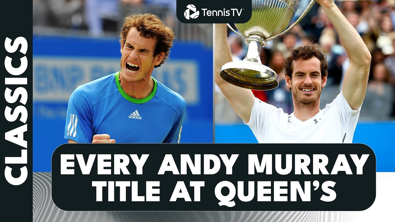 Every Time Andy Murray Won Queen's 🏆🌱