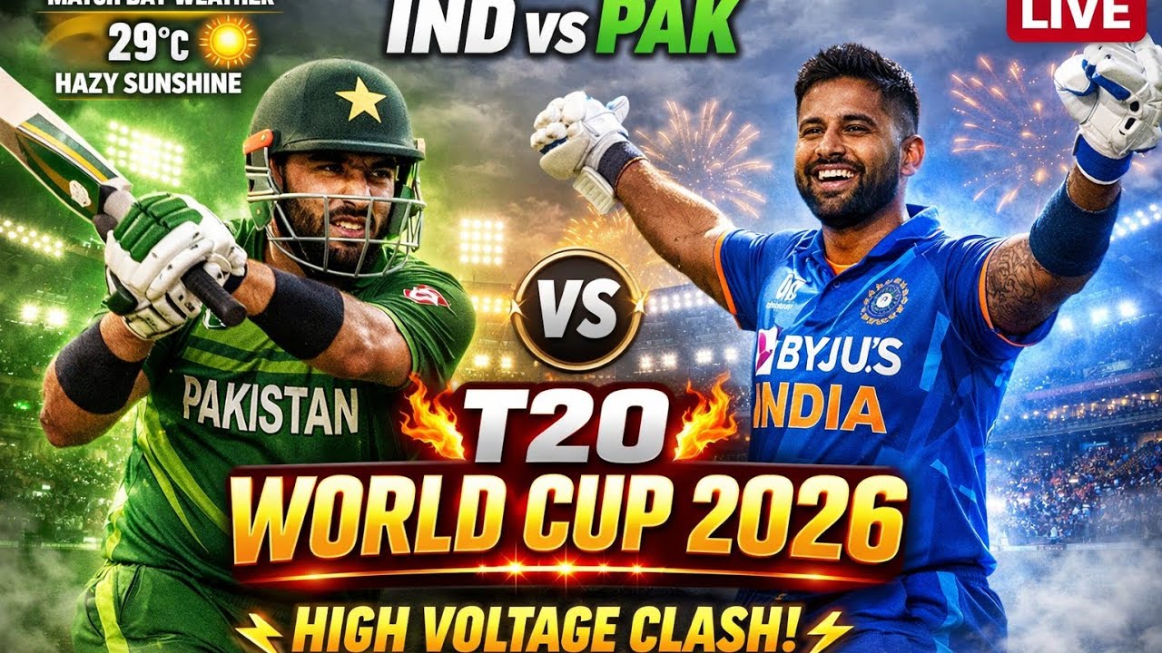 India vs Pakistan T20 World Cup 2026 | Match Preview  | Pakistan playing 11 Babar Azam #indvpak #nst