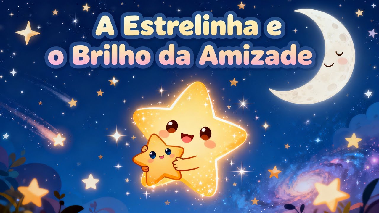 A ESTRELINHA E O BRILHO DA AMIZADE | Hist&oacute;rias Infantis Divertidas