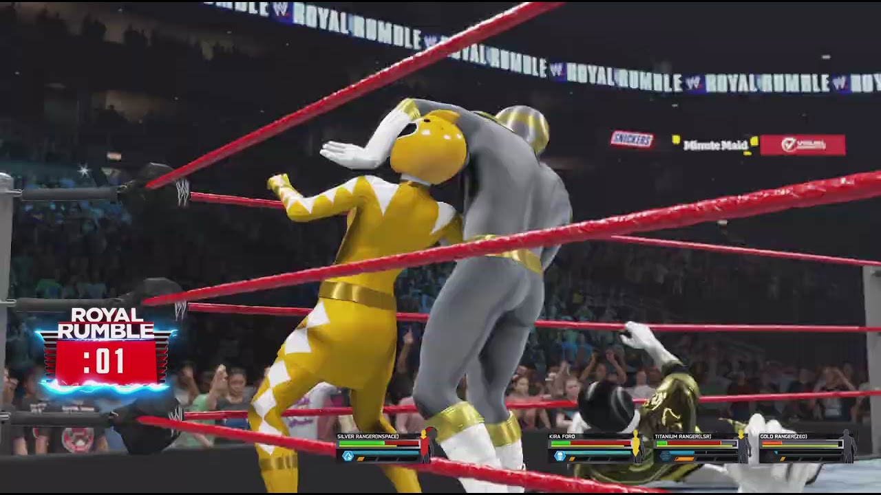 WWE 2K25: The Power Rangers Royal Rumble 3