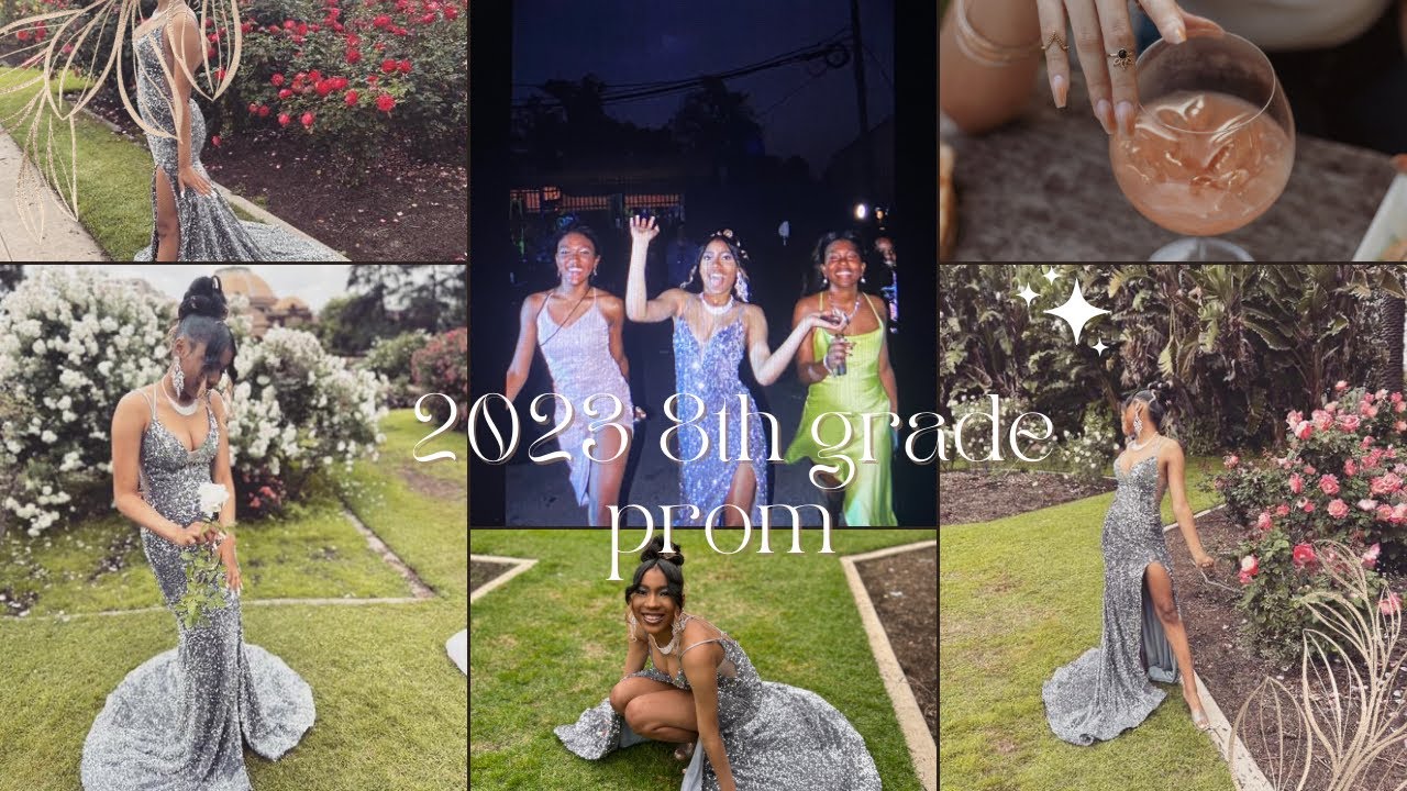 grwm for my 8th grade prom.