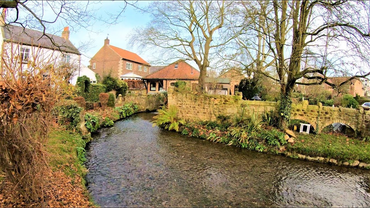 Beautiful English Villages in Yorkshire | 4K
