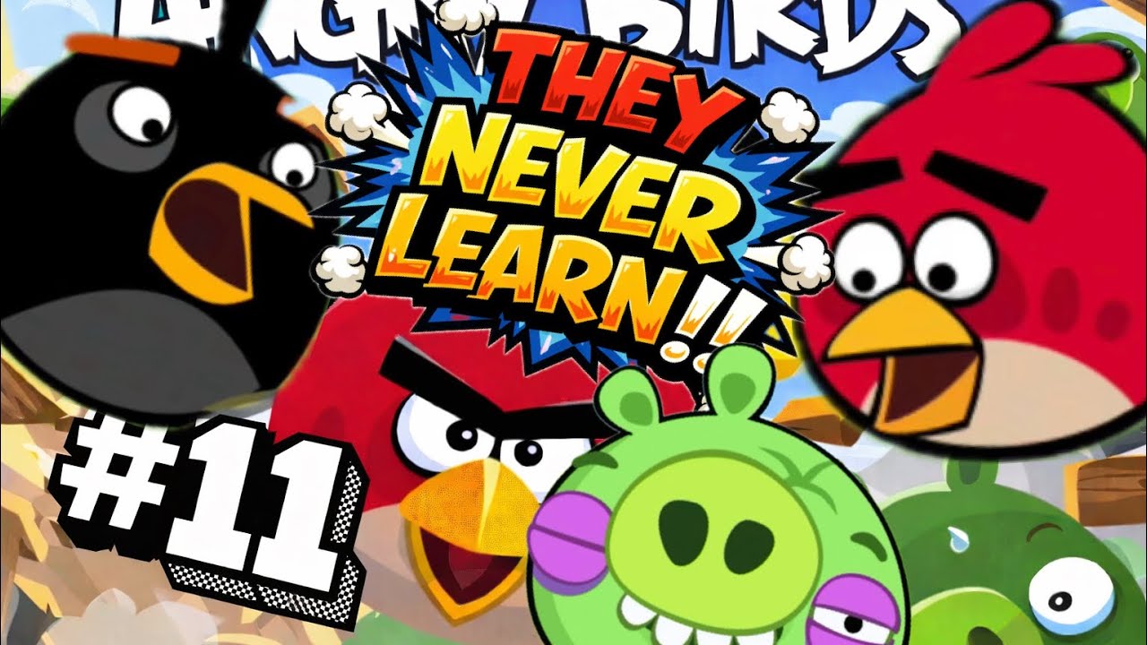 Angry birds walkthrough part 11 Danger Above levels 3: 1-15 (all 3 stars) 