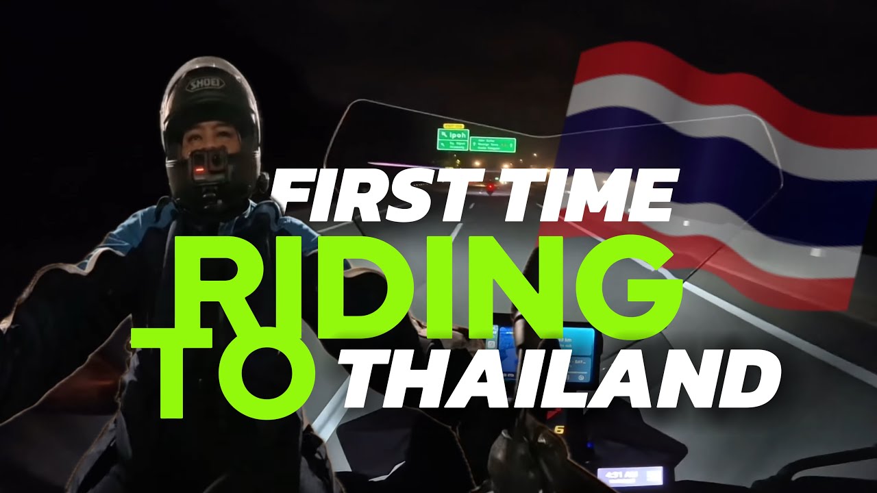 RIDING TO THAILAND!! For the first time! Part 1 | motovlog