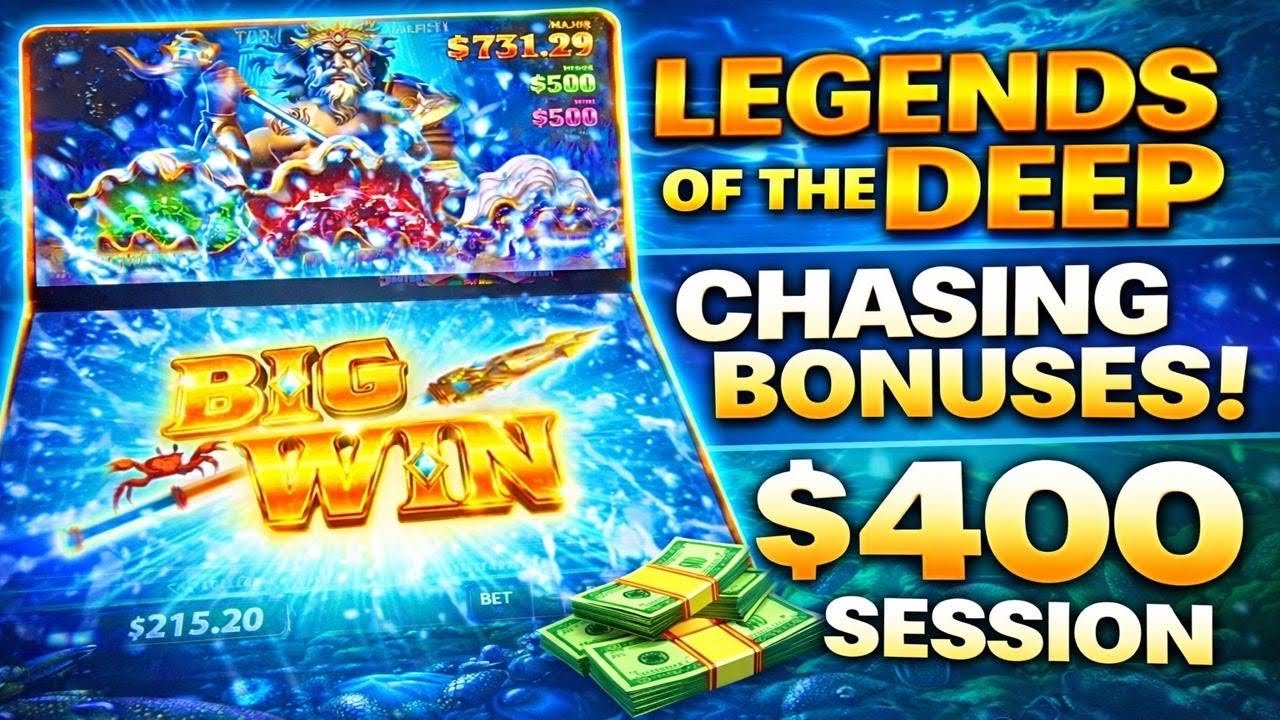 Testing Legends of the Deep at Pechanga 🎰 Full Slot Session