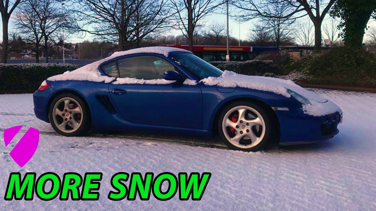 testing a Cayman 987 in the SNOW - surprising result vlog