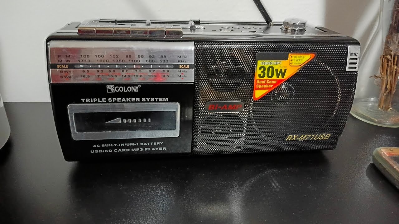 Unboxing Video: Item 1 - Cassette and Item 2 - Old Skool Radio. Enjoy the video