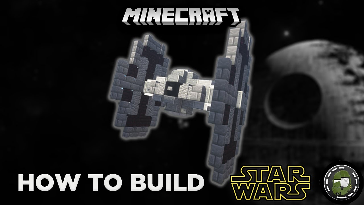 Имперский истребитель TIE/ln | Обучающее видео по Minecraft Star Wars