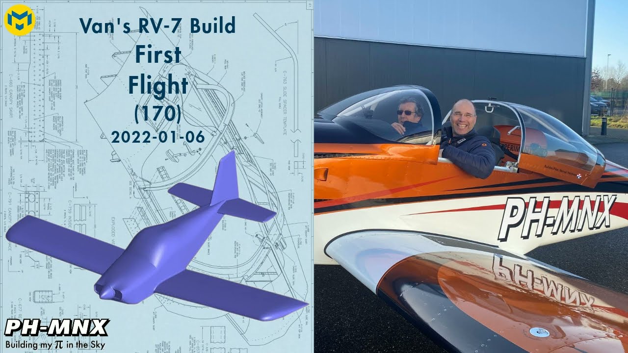 Van's RV-7 Build First Flight (170)