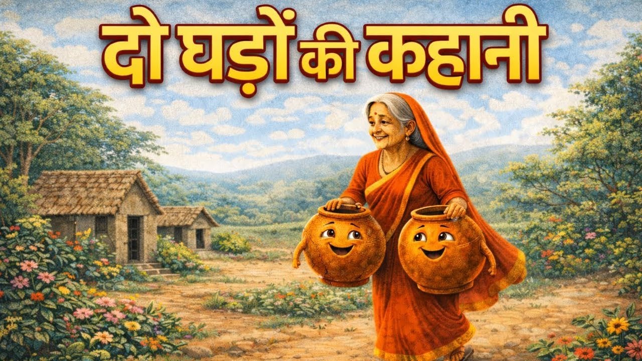 दो घड़ों की कहानी | Hindi motivational story | Hindi inspirational story | Hindi Moral Stories 